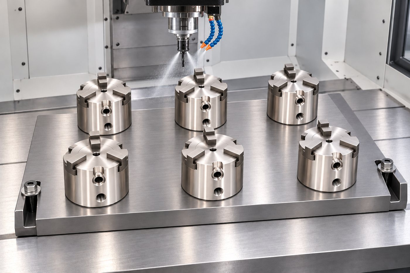 Drilling under coolant with staged feed cycles