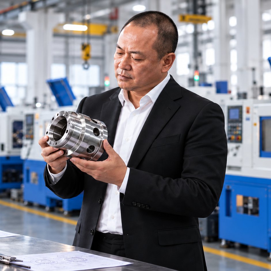 Honglin HE — Founder of SIPENG CNC