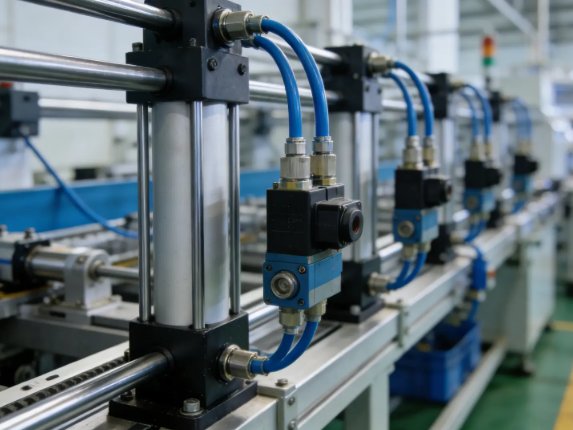Hydraulic & Pneumatic Component Production Line Integration