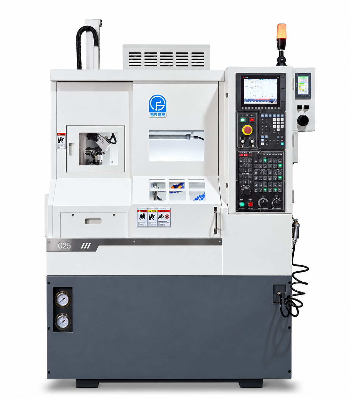 C25 CNC Lathe with Automatic Loading and Unloading