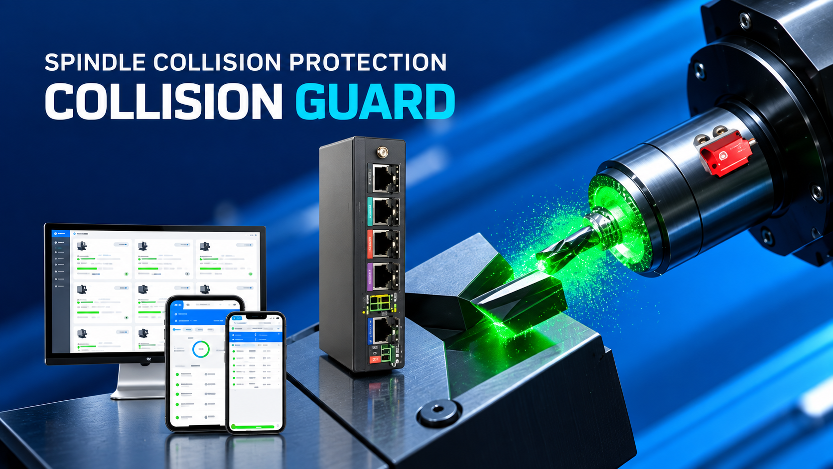 Vibration-Based Collision Monitoring for CNC Machine Tools